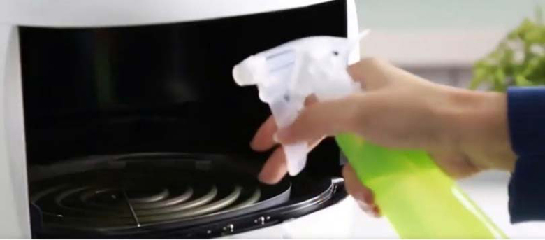 Vệ sinh mayso và thanh đốt nối chiên không dầu