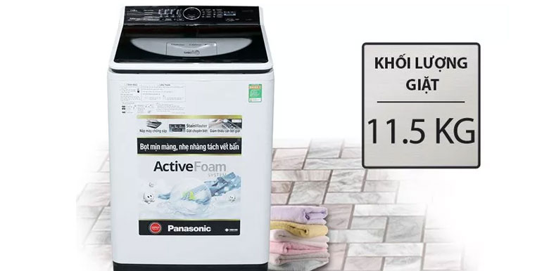 Máy giặt Panasonic có tốt không: Đa dạng khối lượng giặt