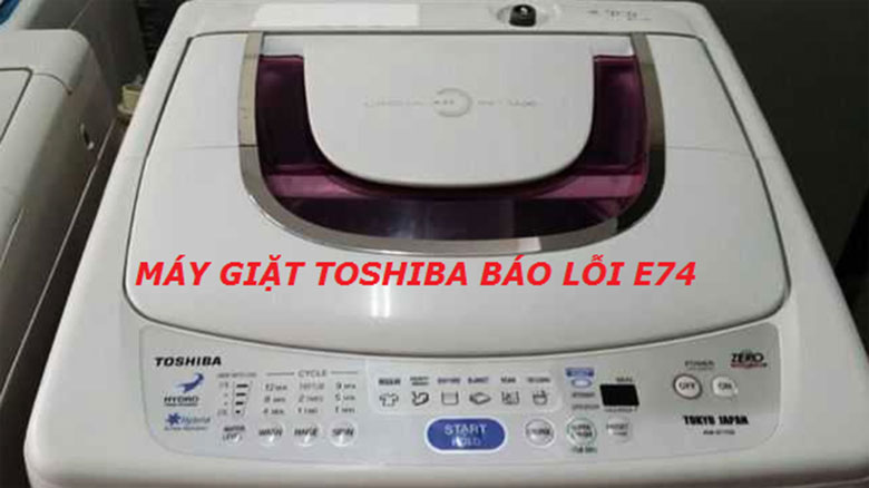Máy giặt Toshiba báo lỗi E7-4