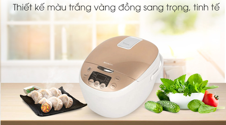 Nồi cơm điện tử Sharp 1.8L KS-COM181CV-GL