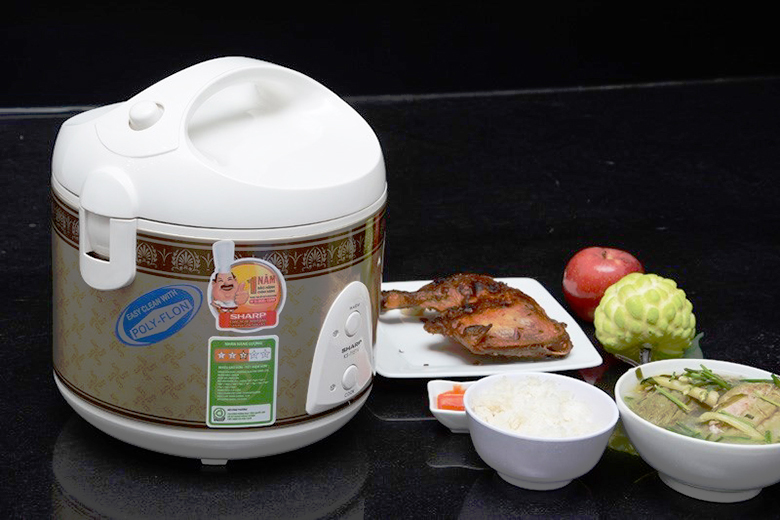 Nồi cơm điện Sharp KS-11ETV-RB
