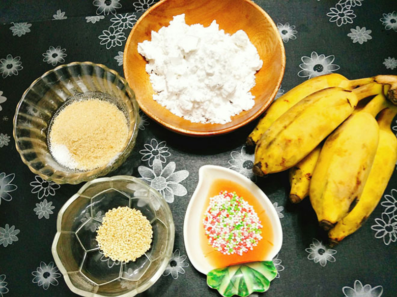 Cách làm bánh từ lò vi sóng nguyên liệu cho bánh chuối