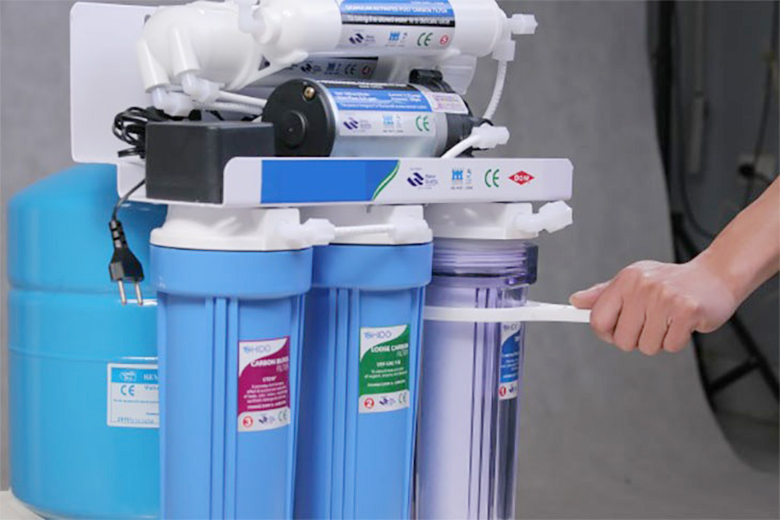 Cách thay lõi lọc nước Karofi số 1 2 3 tại nhà