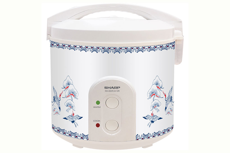 Thiết kế-Nồi cơm điện Sharp 2.2 lít KS-223TJV-CR