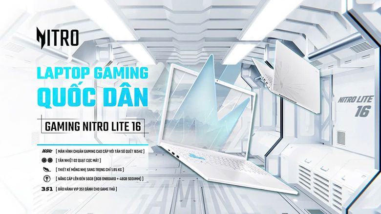 Laptop Acer Gaming Nitro Lite 16 NL16-71G-71UJ