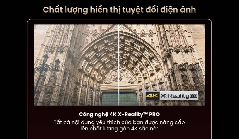 Sony Google TV LED BRAVIA 2 II K-50S25VM2 - Công nghệ 4K X-Reality PRO