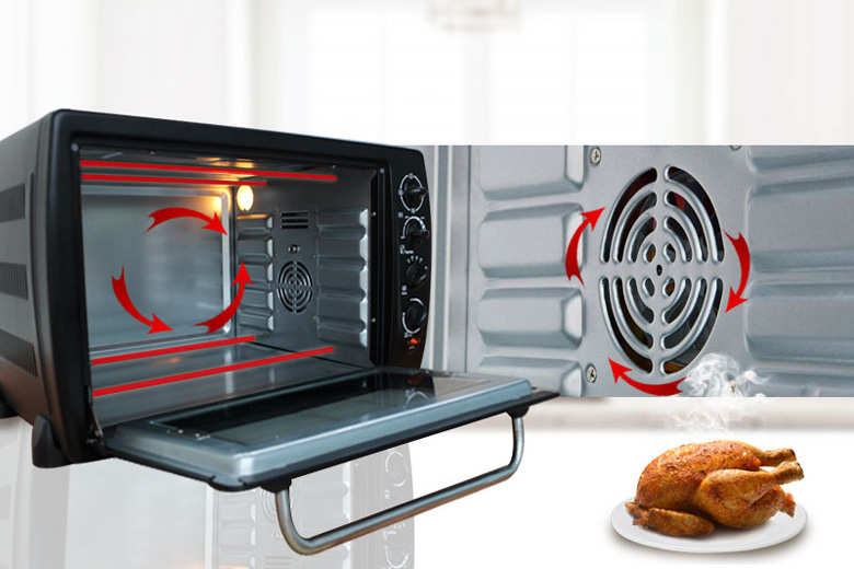 Lò nướng Bluestone có tốt không? Thực hiện chức năng nướng chính đều vàng ươm