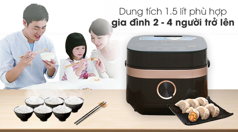 Nồi cơm điện cao tần loại nào tốt? Nói về dung tích và công suất