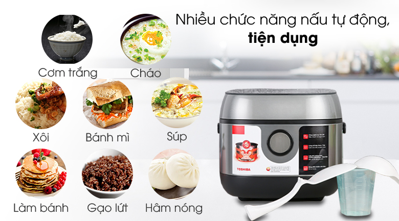 Nồi cơm điện cao tần loại nào tốt? Sử dụng các chức năng nấu