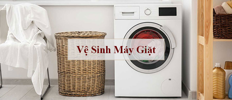 Vệ sinh máy giặt đơn giản tại nhà, đúng cách