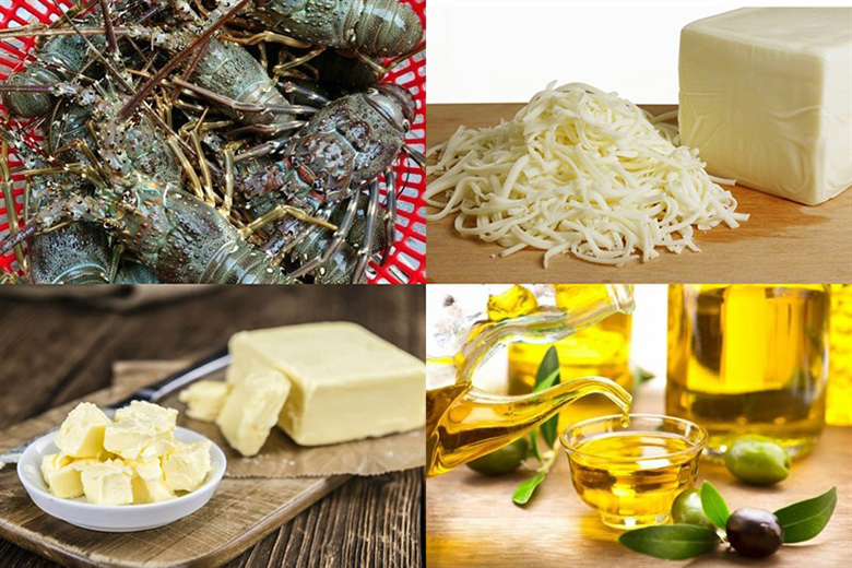 Thực hiện tôm hùm nước phô mai cần nguyên liệu gì?