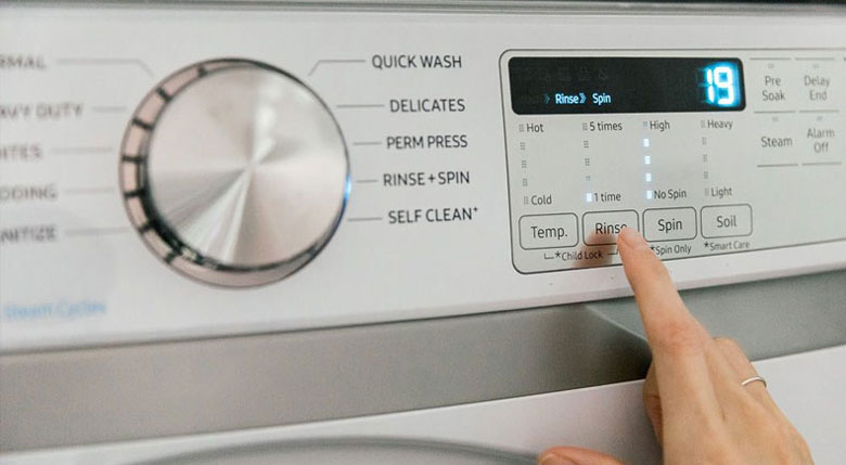 Chế độ Rinse trong máy giặt là gì