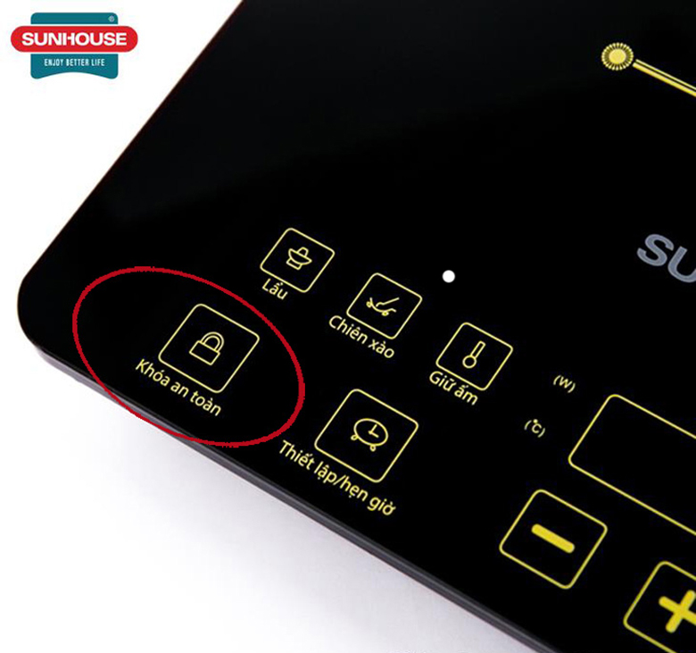 Bếp từ Sunhouse có tốt không? Nói về tính năng