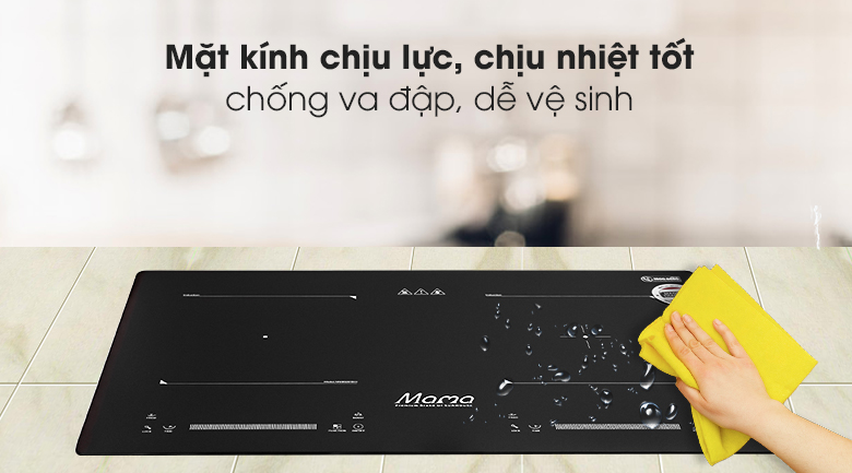 Bếp từ Sunhouse có tốt không? Kính chịu lực