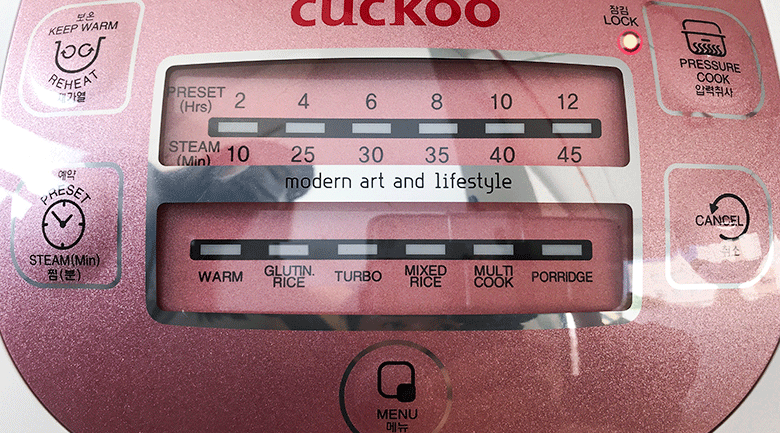 Hướng dẫn sử dụng nồi cơm điện Cuckoo chọn chức năng nấu đa dạng