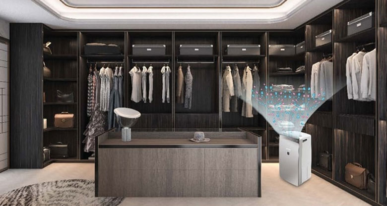 Máy lọc không khí hút ẩm Sharp DW-J27FV-S