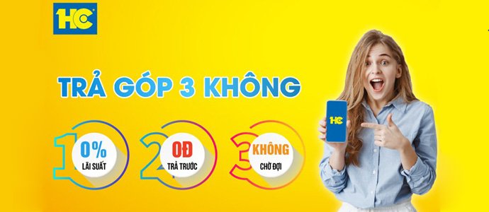 Hướng dẫn cách mua hàng trả góp tại Siêu Thị Điện Máy HC