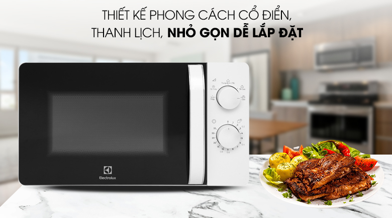 Lò vi sóng Electrolux 20 lít EMM20K18GW