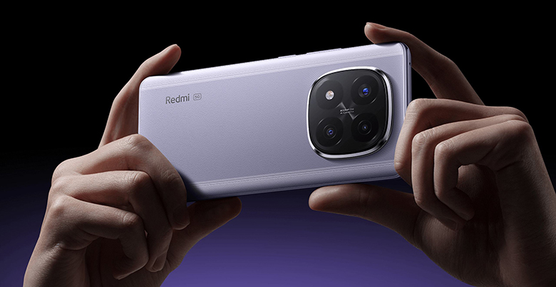 Điện thoại Xiaomi Redmi Note 14 Pro+ 5G 8GB/256GB Tím bộ 3 camera sau