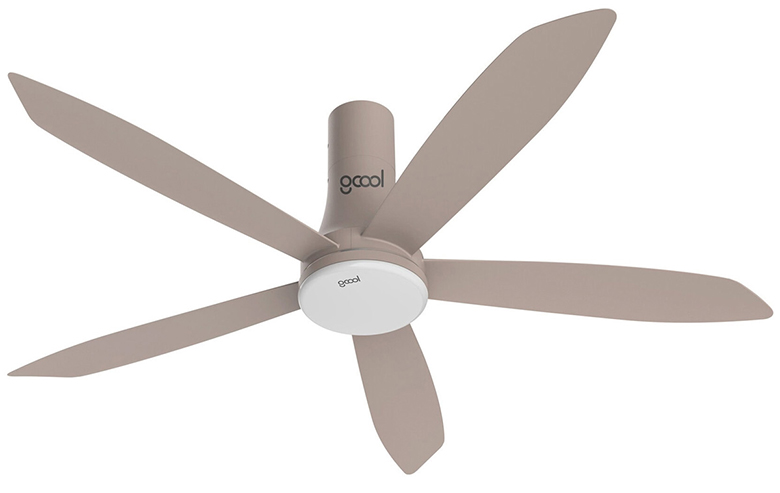Quạt trần thông minh - Quạt trần Gcool Smart DC Copter 05 Plus RL (Nâu sữa)