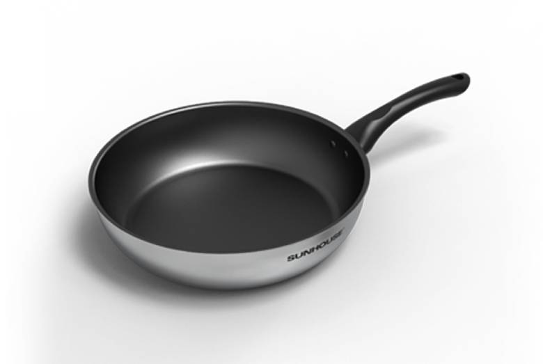 Chảo Inox nguyên khối Sunhouse Mama Desire DE22M 