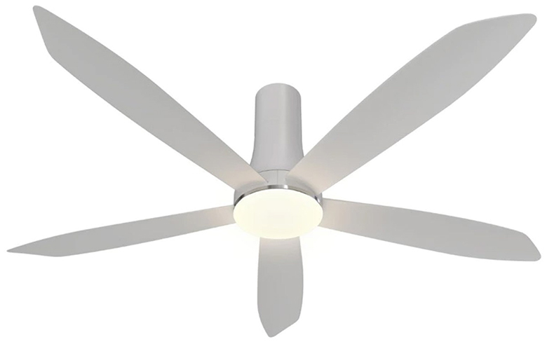 Thiết kế 5 cánh - Quạt trần Gcool Smart DC Copter 05 Plus RL (Ghi bạc)