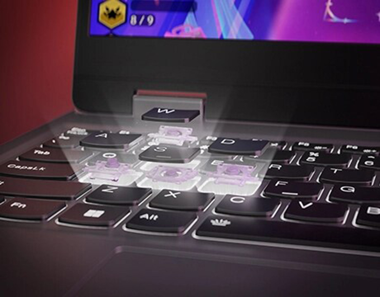 Laptop Lenovo Gaming LOQ 15IAX9E 83LK0079VN bàn phím fullsize