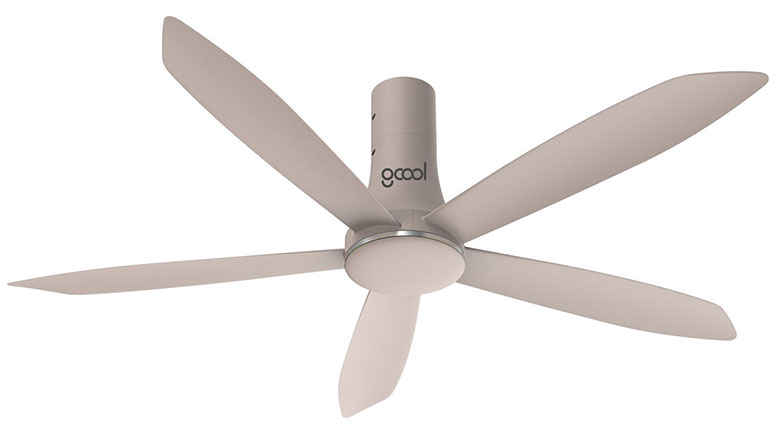 Quạt trần cao cấp - Quạt trần GCOOL Copter 05 PLUS R màu nâu sữa