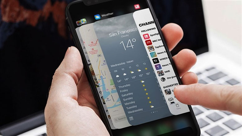 Tắt ứng dụng chạy ngầm trên iPhone - Đóng ứng dụng đang chạy đa nhiệm