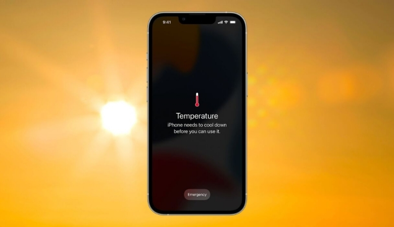 iPhone bị sập nguồn liên tục do máy quá nhiệt