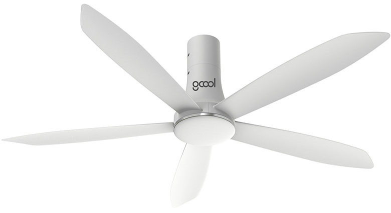 Quạt trần cao cấp - Quạt trần GCOOL Copter 05 PLUS R màu trắng ngà