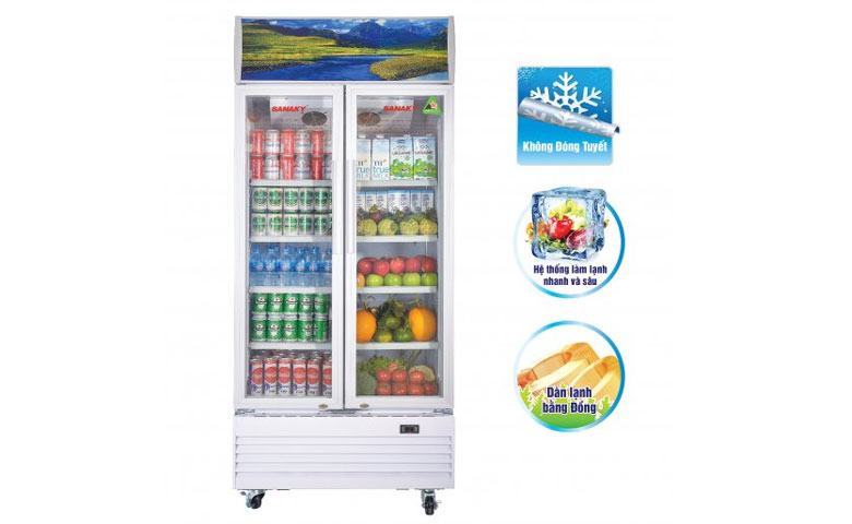 Tủ mát Sanaky 2 cánh 700 lít VH-8009HP