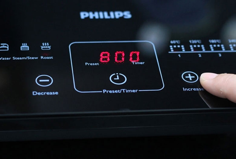 Hướng dẫn sử dụng bếp từ Sunhouse điều chỉnh công suất