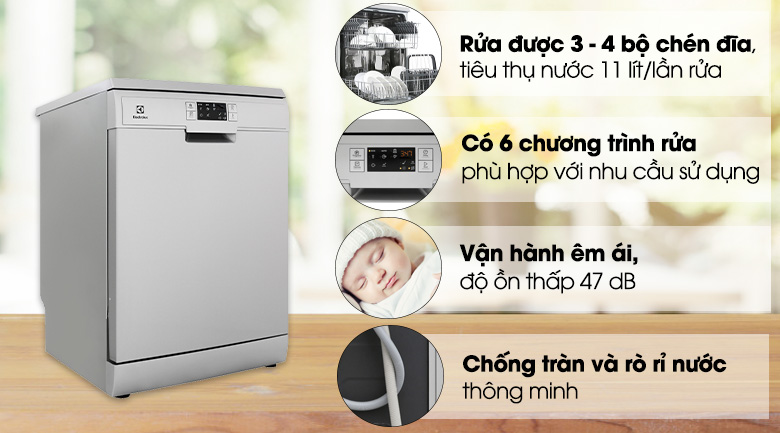 Máy rửa bát Electrolux ESF5512LOX