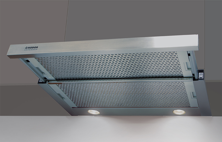 Kích thước máy hút mùi âm tủ Nodor EXTENDER INOX 70 X( ND 1699)