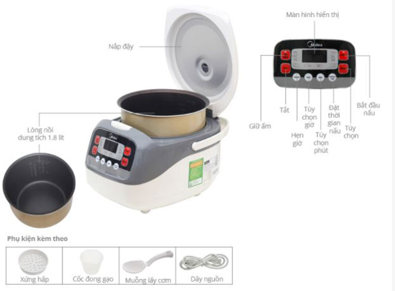Tìm hiểu về nồi cơm điện tử