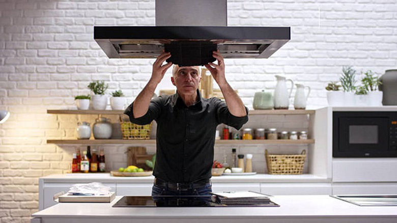 Hướng dẫn thay than hoạt tính cho máy hút mùi Bosch DHL755BL tại nhà