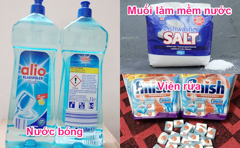 Hóa chất sử dụng cho máy rửa bát