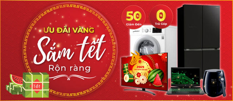 Ưu Đãi Vàng - Sắm Tết Rộn Ràng 