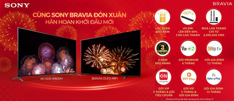 Cùng Sony Bravia đón xuân - Hân hoan khởi đầu năm mới