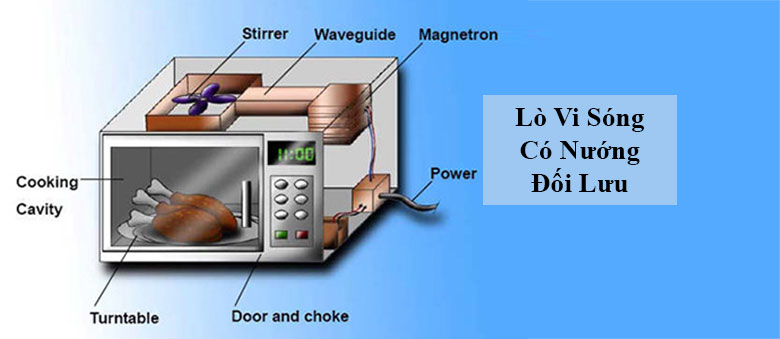 Lò vi sóng có nướng đối lưu hiện nay có gì khác so với lò nướng và lò vi sóng thông thường