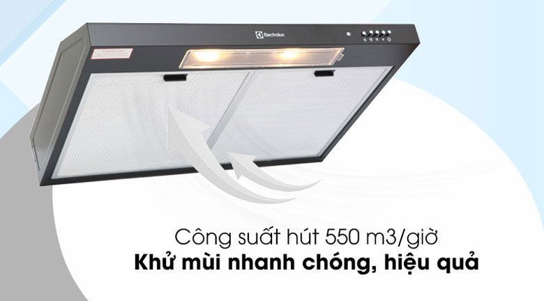 Máy hút mùi âm tủ Electrolux EFT7516K