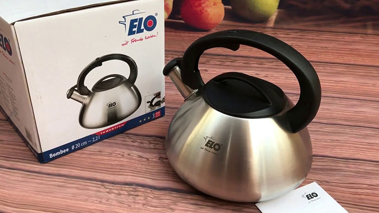 Ấm đun nước bếp từ Đức hãng Elo một hãng được ất nhiều người lựa chọn