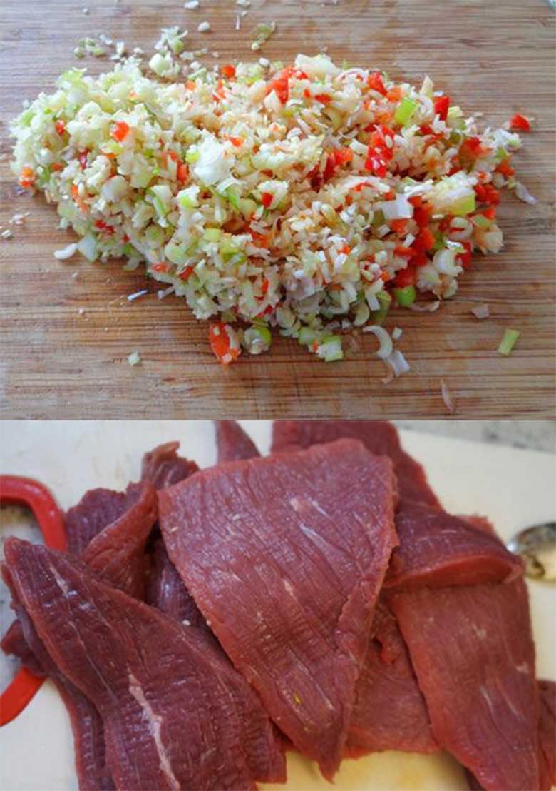 Cách làm thịt trâu khô bằng lò vi sóng phải sơ chế nguyên liệu