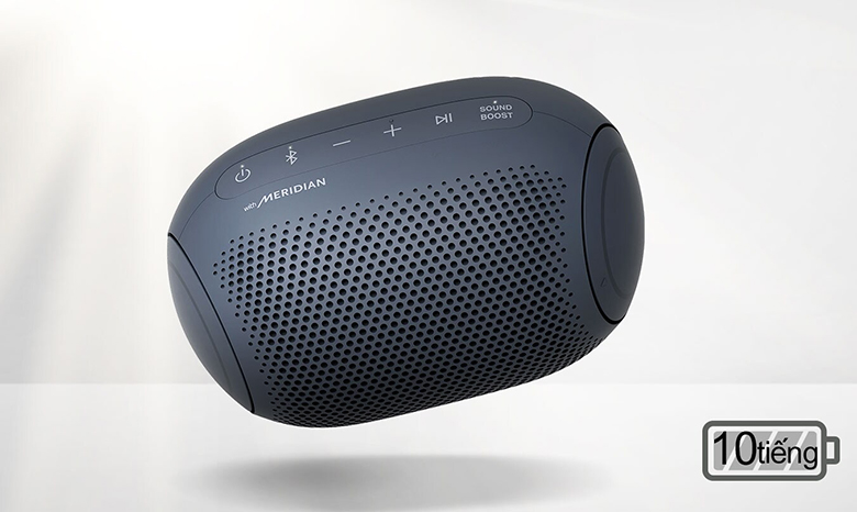 Loa Bluetooth LG Xboom Go PL2 Xanh Đen thời lượng pin 10 tiếng
