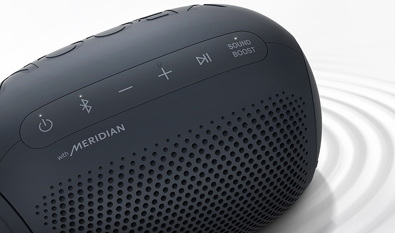 Loa Bluetooth LG Xboom Go PL2 Xanh Đen khuếch đại âm thanh sound boost