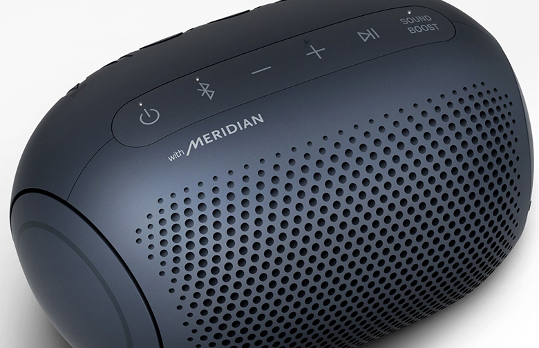 Loa Bluetooth LG Xboom Go PL2 Xanh Đen công nghệ meridian