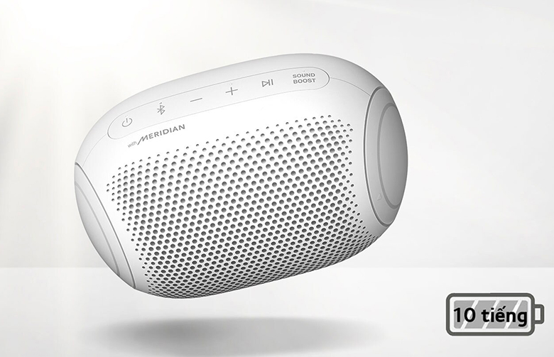 Loa Bluetooth LG Xboom Go PL2W thời lượng pin 10 tiếng