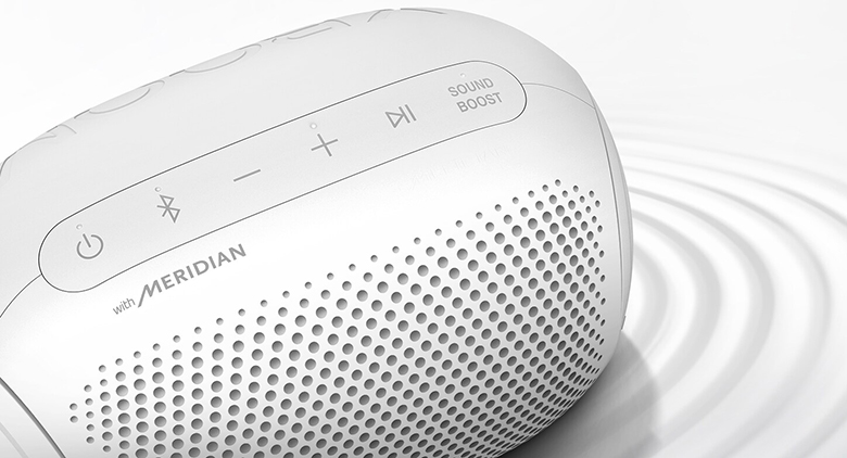 Loa Bluetooth LG Xboom Go PL2W khuếch đại âm thanh sound boost
