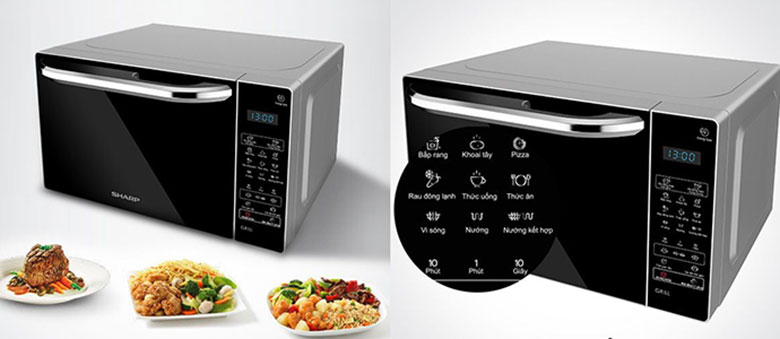 Đánh giá nên mua lò vi sóng có nướng hay không nướng?